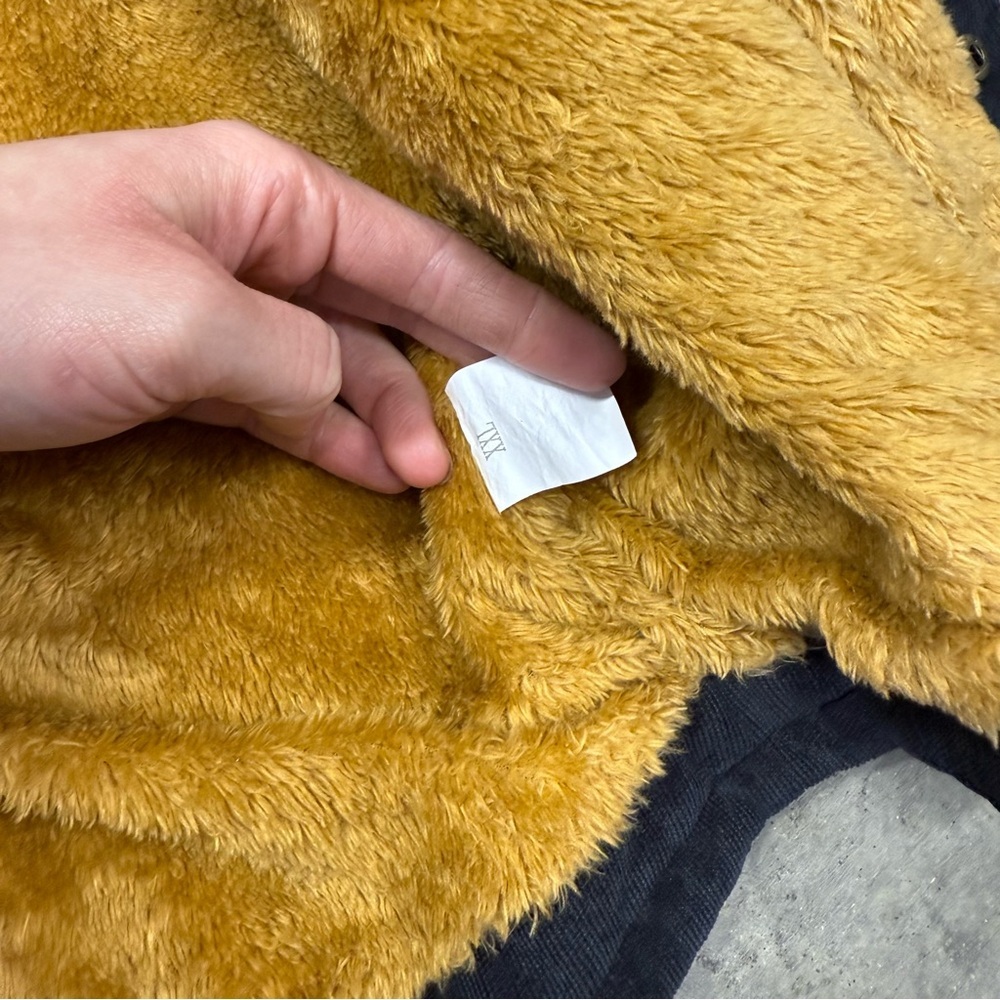 Plaid Plush Fleece Lined Chore Coat Barn Jacket Workwear - Picture 8 of 8